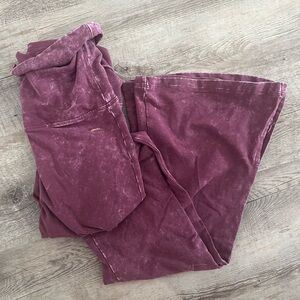 PINK boot cut yoga pants